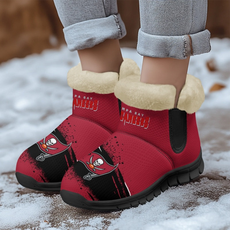 Tampa Bay Buccaneers Comfy Winter Snow Boots AZDDWSB000081