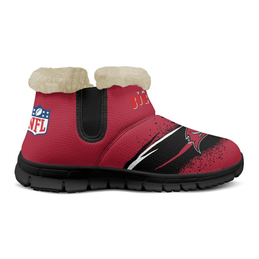 Tampa Bay Buccaneers Comfy Winter Snow Boots AZDDWSB000081