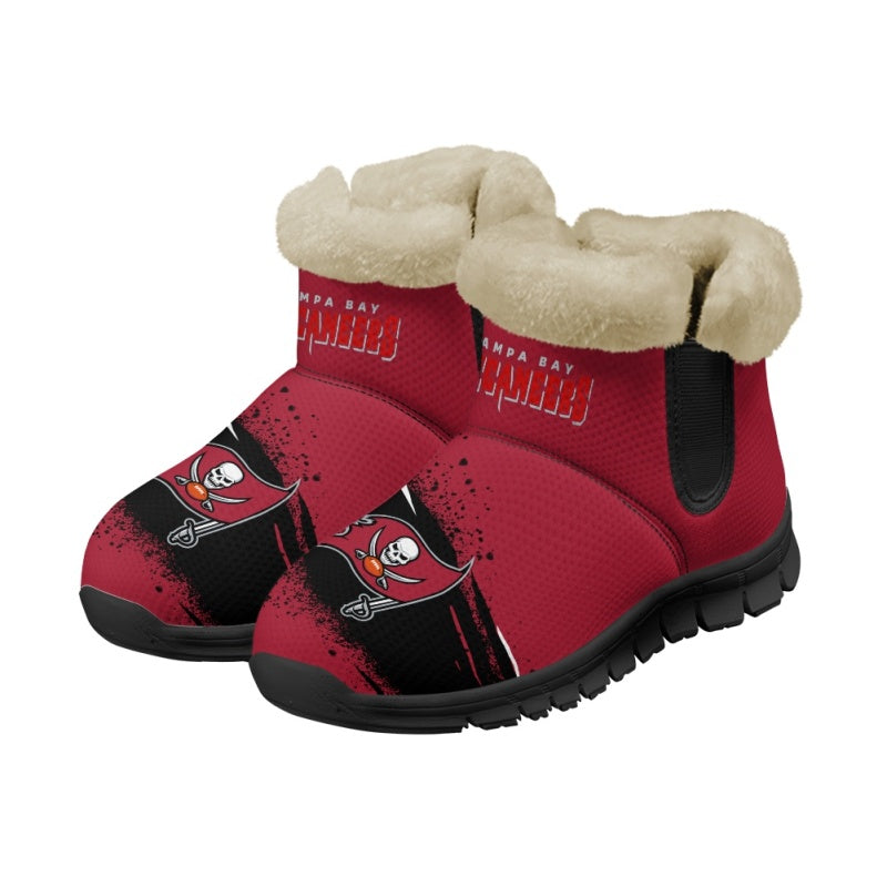 Tampa Bay Buccaneers Comfy Winter Snow Boots AZDDWSB000081