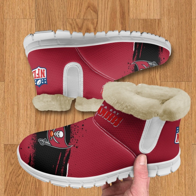 Tampa Bay Buccaneers Comfy Winter Snow Boots AZDDWSB000081