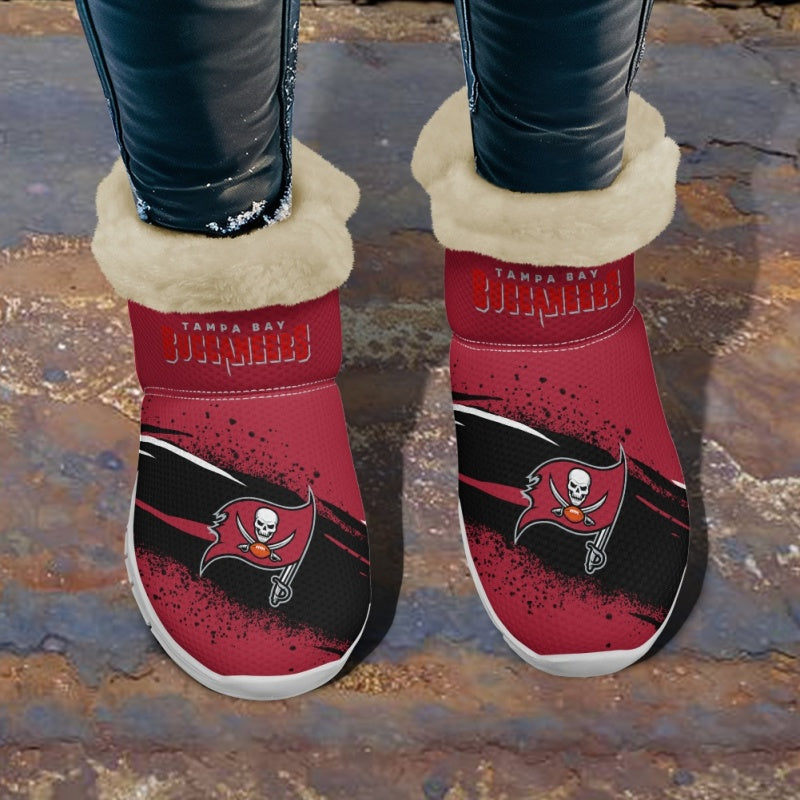 Tampa Bay Buccaneers Comfy Winter Snow Boots AZDDWSB000081