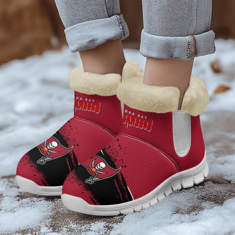 Tampa Bay Buccaneers Comfy Winter Snow Boots AZDDWSB000081