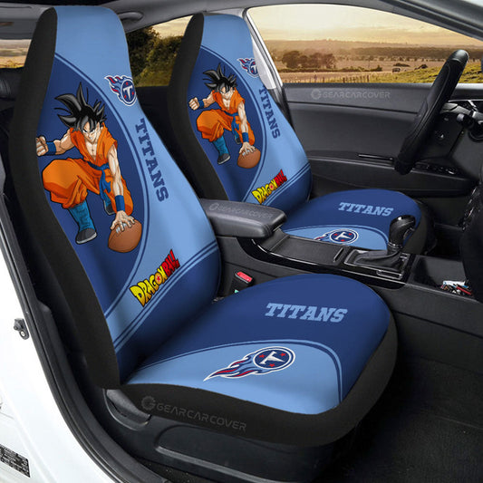 Tennessee Titans Car Seat Covers Goku AZBTCSC000049