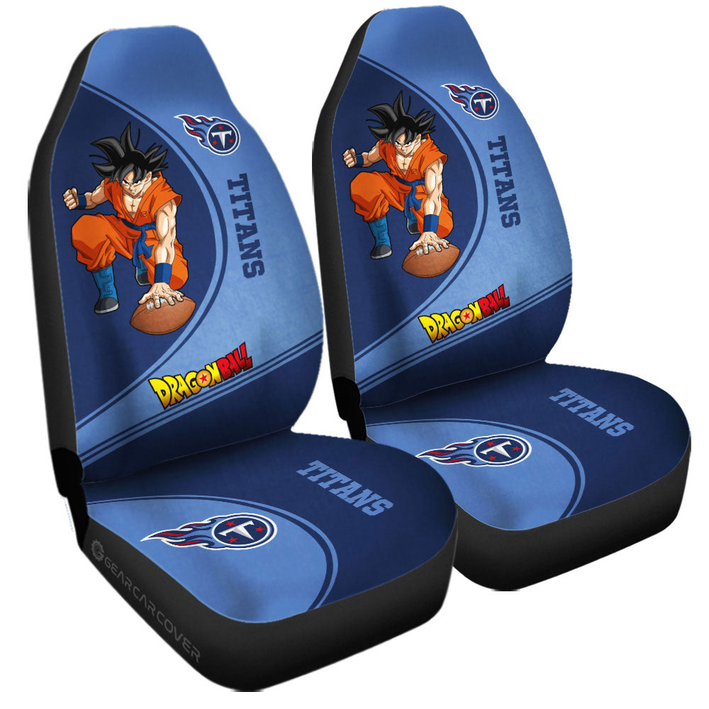 Tennessee Titans Car Seat Covers Goku AZBTCSC000049