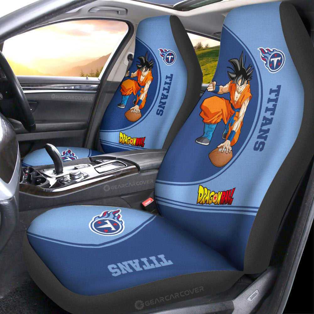 Tennessee Titans Car Seat Covers Goku AZBTCSC000049
