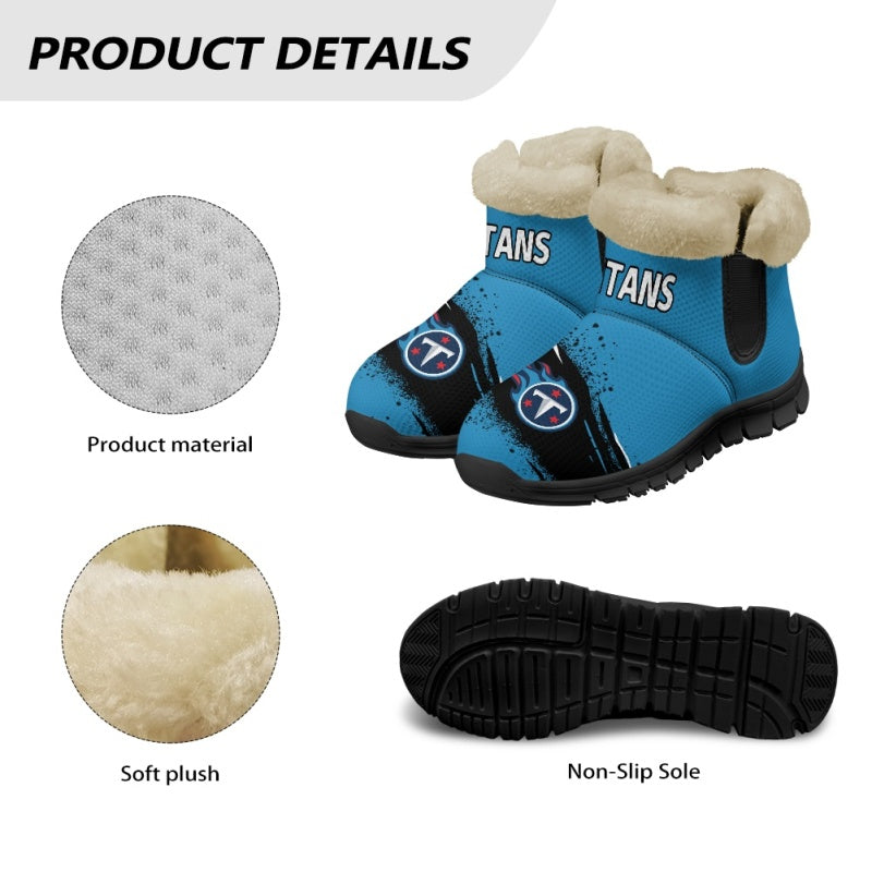 Tennessee Titans Comfy Winter Snow Boots AZDDWSB000098