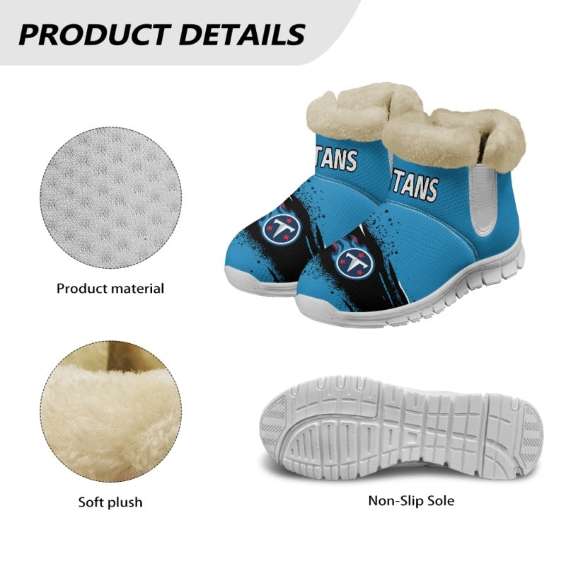 Tennessee Titans Comfy Winter Snow Boots AZDDWSB000098