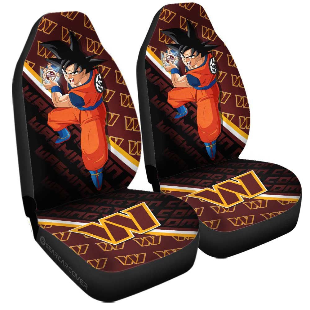 Washington Commanders Car Seat Covers Goku AZBTCSC000051