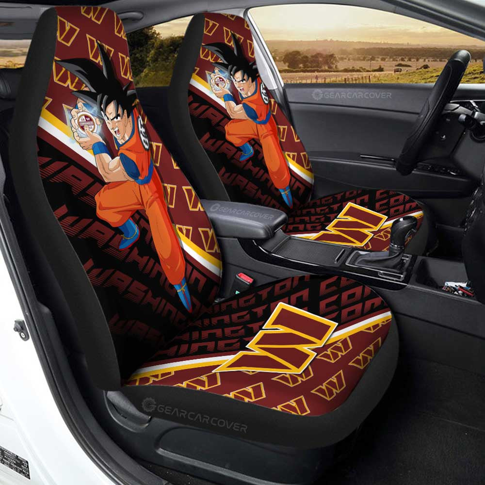 Washington Commanders Car Seat Covers Goku AZBTCSC000051
