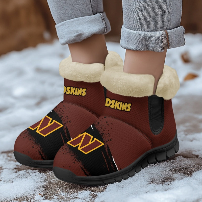 Washington Commanders Comfy Winter Snow Boots AZDDWSB000082