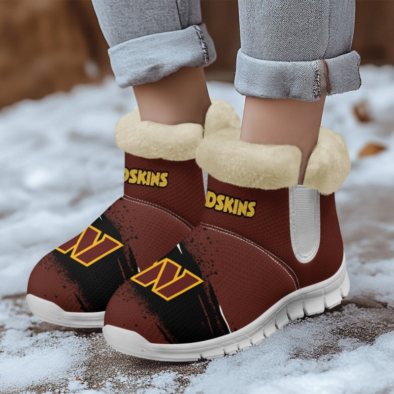 Washington Commanders Comfy Winter Snow Boots AZDDWSB000082