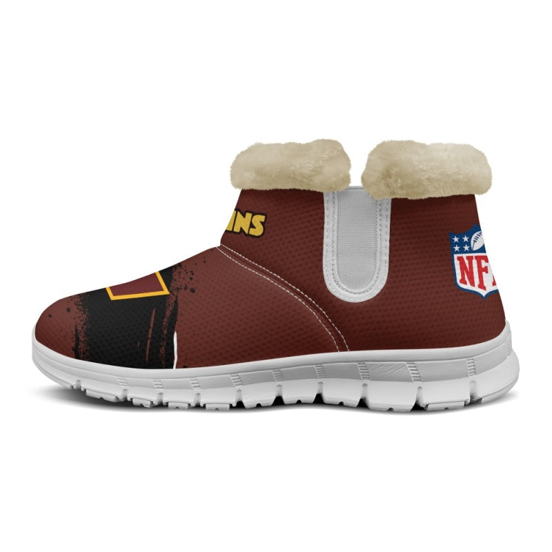 Washington Commanders Comfy Winter Snow Boots AZDDWSB000082