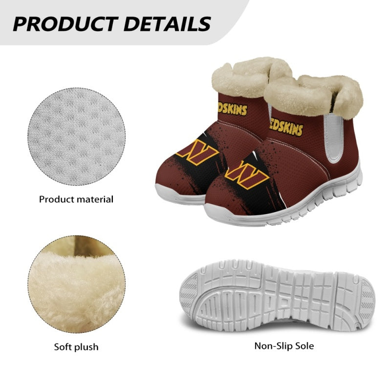 Washington Commanders Comfy Winter Snow Boots AZDDWSB000082