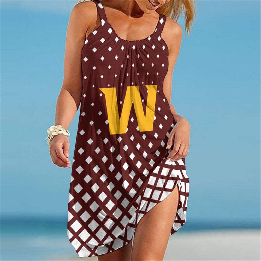 Washington Commanders Beach Dress BG189