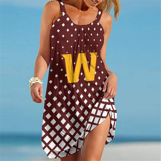 Washington Commanders Beach Dress BG189