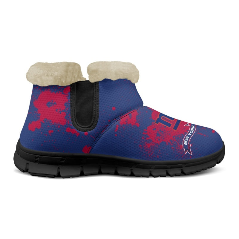 New York Giants Comfy Winter Snow Boots AZDDWSB000109