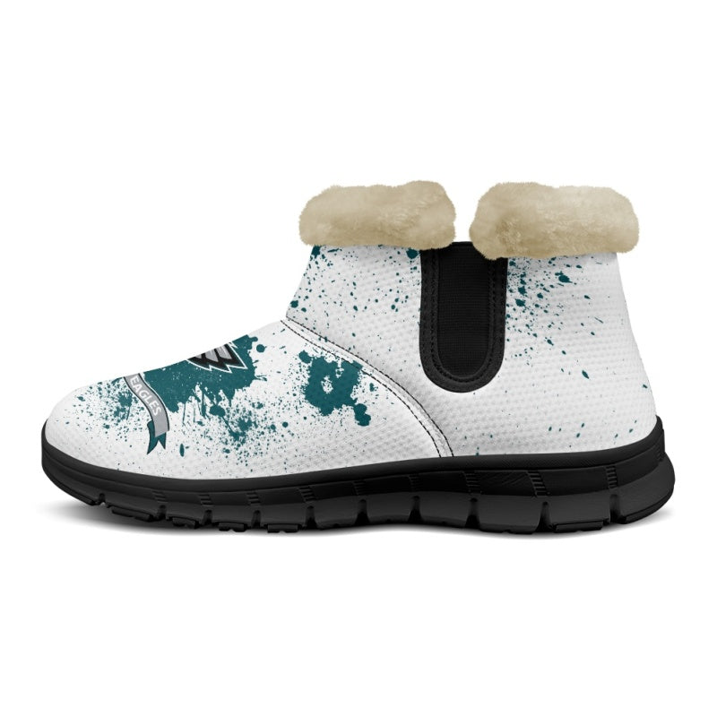 Philadelphia Eagles Comfy Winter Snow Boots AZDDWSB000110