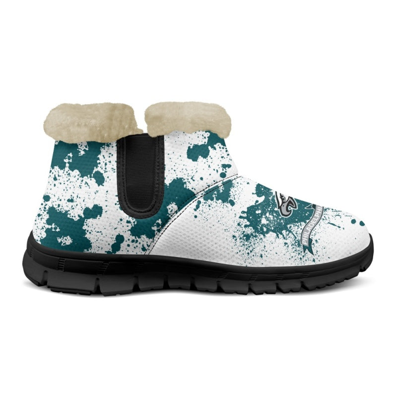 Philadelphia Eagles Comfy Winter Snow Boots AZDDWSB000110