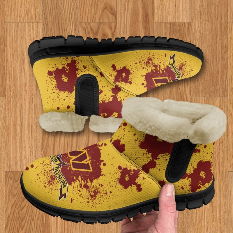 Washington Commanders Comfy Winter Snow Boots AZDDWSB000114