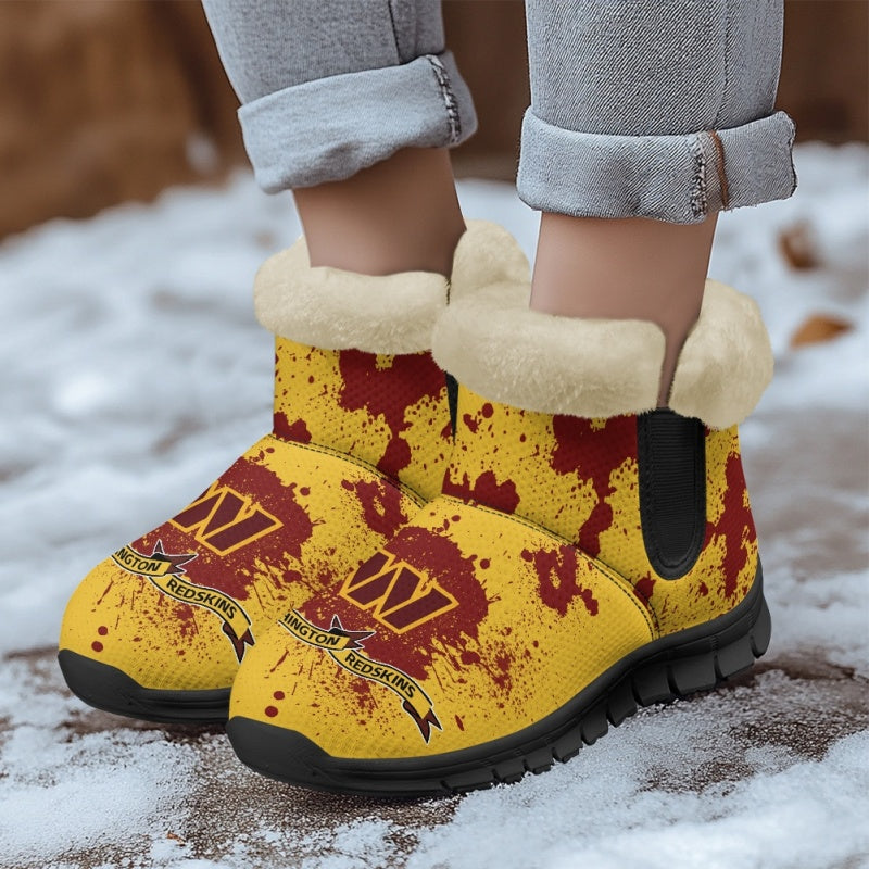 Washington Commanders Comfy Winter Snow Boots AZDDWSB000114