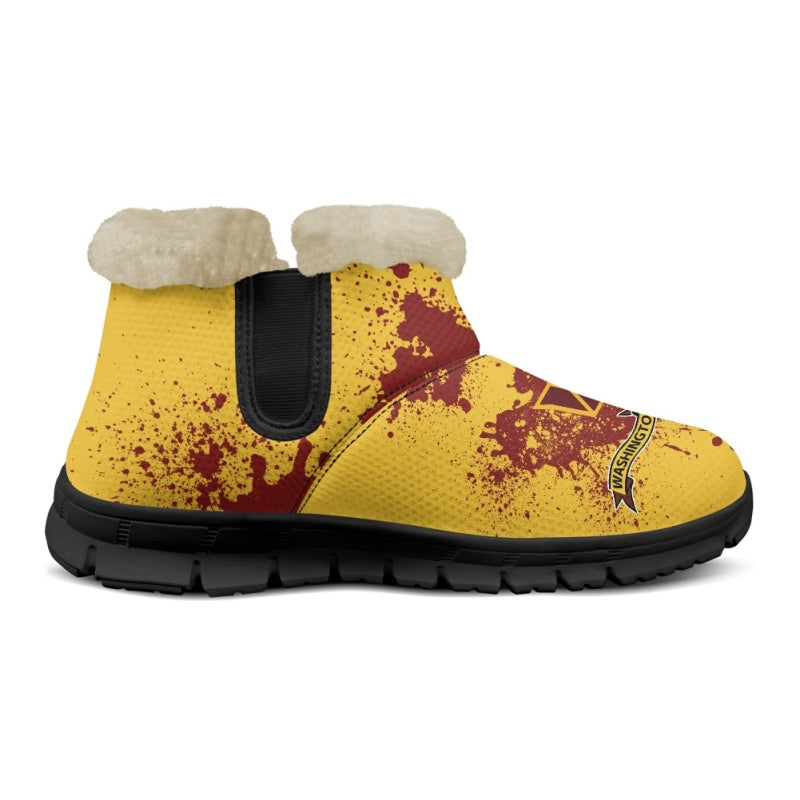 Washington Commanders Comfy Winter Snow Boots AZDDWSB000114