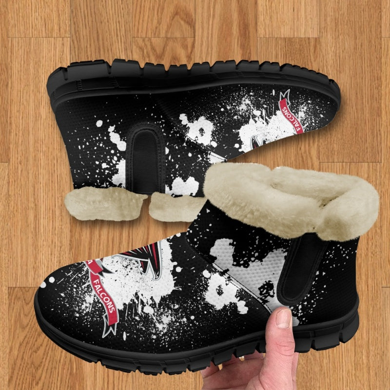 Atlanta Falcons Comfy Winter Snow Boots AZDDWSB000100