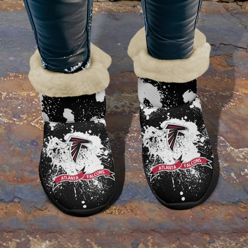 Atlanta Falcons Comfy Winter Snow Boots AZDDWSB000100