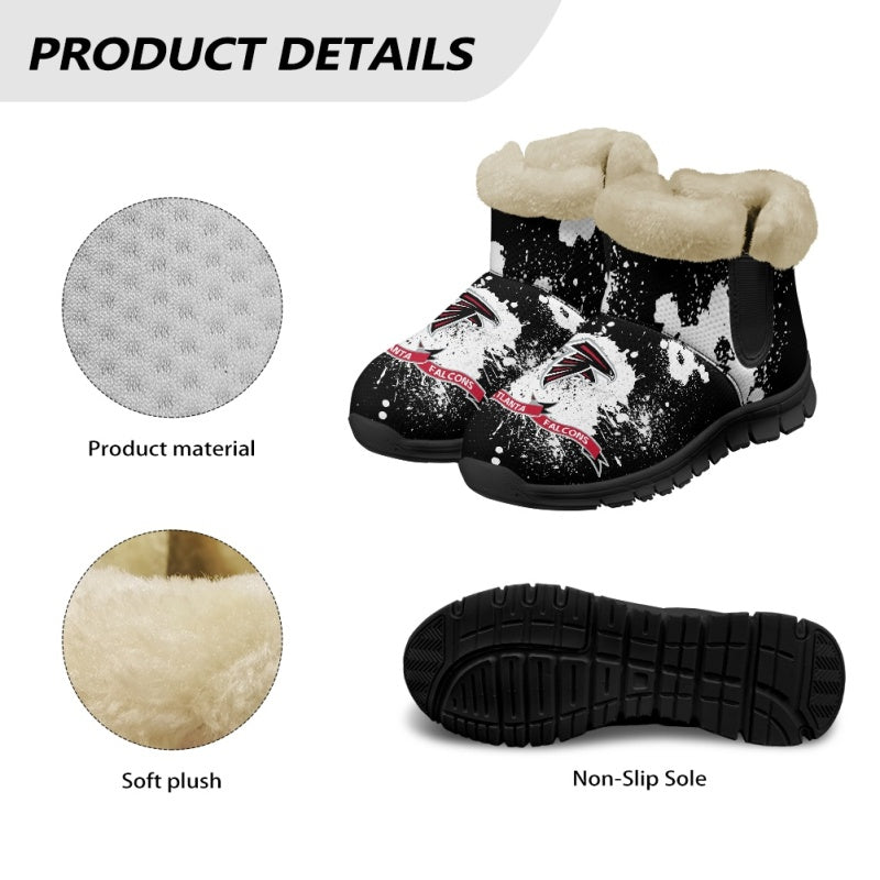 Atlanta Falcons Comfy Winter Snow Boots AZDDWSB000100