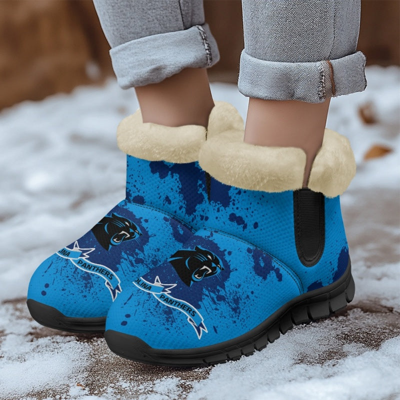 Carolina Panthers Comfy Winter Snow Boots AZDDWSB000101