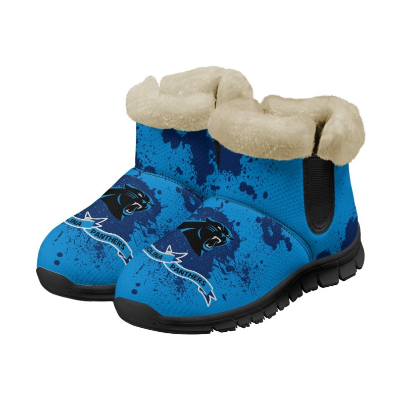 Carolina Panthers Comfy Winter Snow Boots AZDDWSB000101