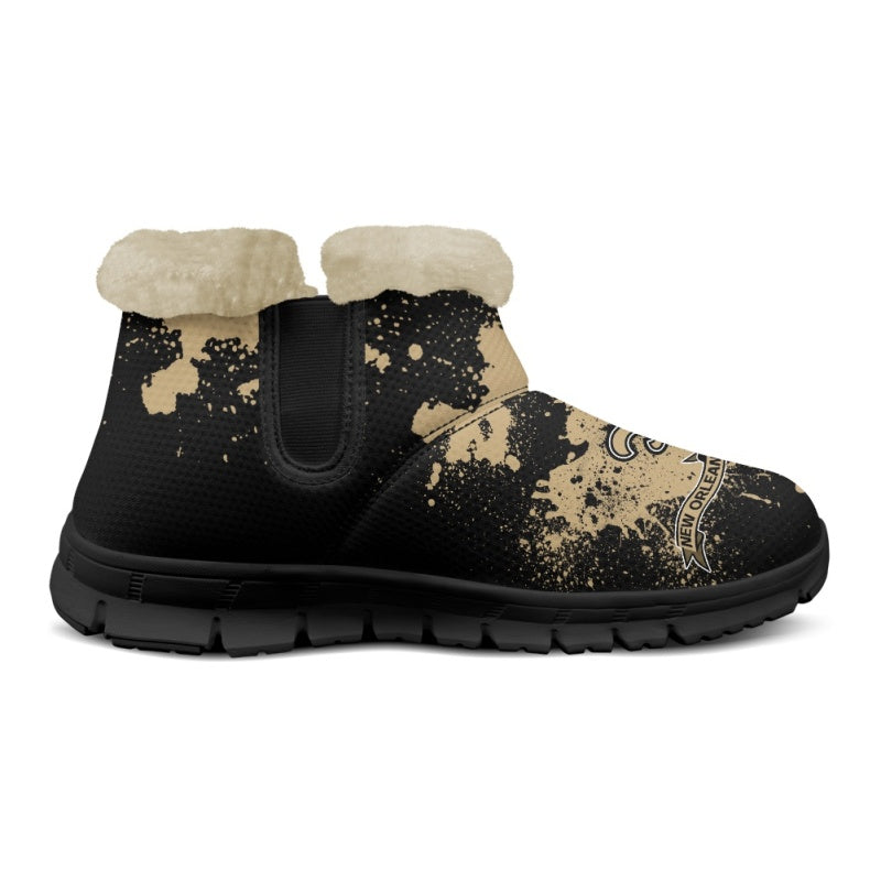 New Orleans Saints Comfy Winter Snow Boots AZDDWSB000108
