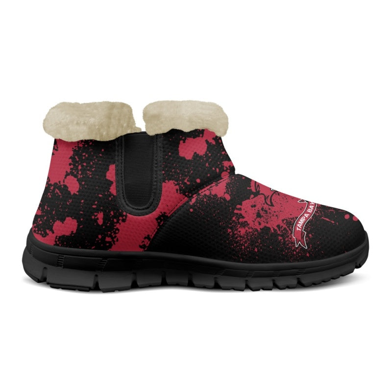 Tampa Bay Buccaneers Comfy Winter Snow Boots AZDDWSB000113