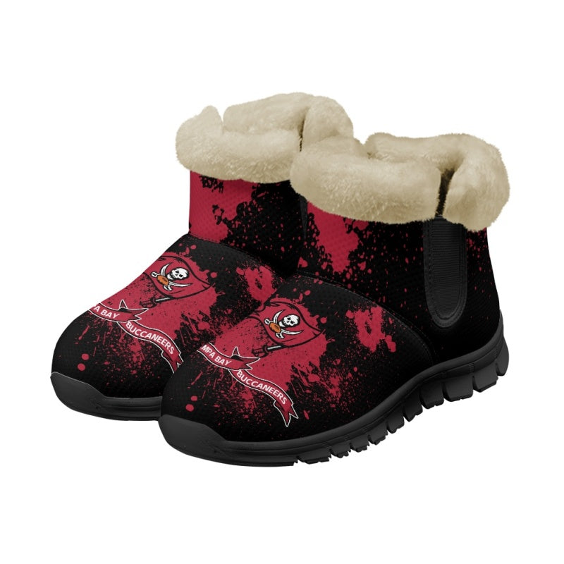 Tampa Bay Buccaneers Comfy Winter Snow Boots AZDDWSB000113