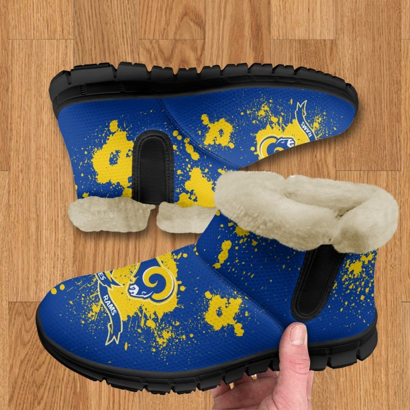 Los Angeles Rams Comfy Winter Snow Boots AZDDWSB000106