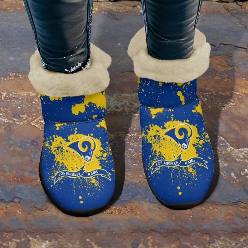 Los Angeles Rams Comfy Winter Snow Boots AZDDWSB000106