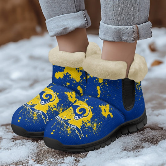 Los Angeles Rams Comfy Winter Snow Boots AZDDWSB000106