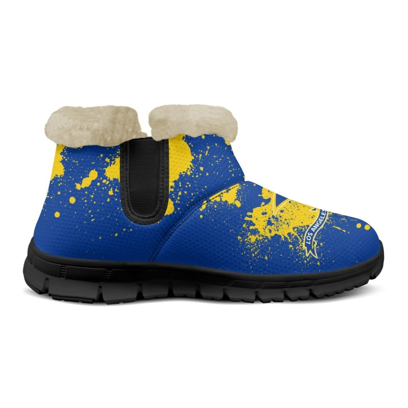 Los Angeles Rams Comfy Winter Snow Boots AZDDWSB000106