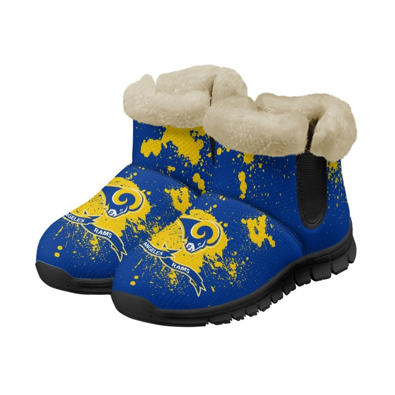 Los Angeles Rams Comfy Winter Snow Boots AZDDWSB000106