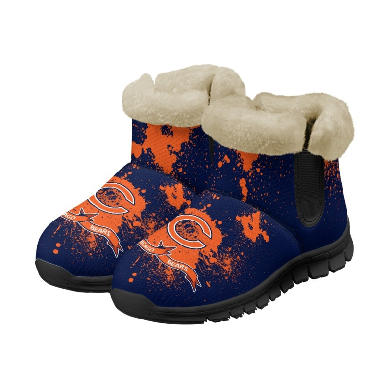 Chicago Bears Comfy Winter Snow Boots AZDDWSB000102