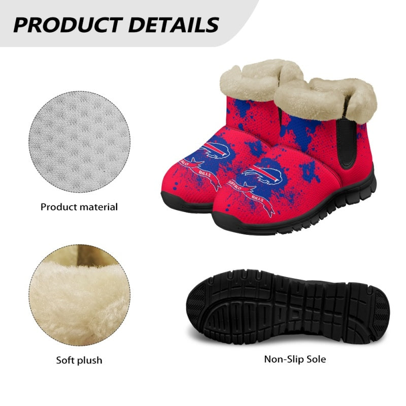 Buffalo Bills Comfy Winter Snow Boots AZDDWSB000116