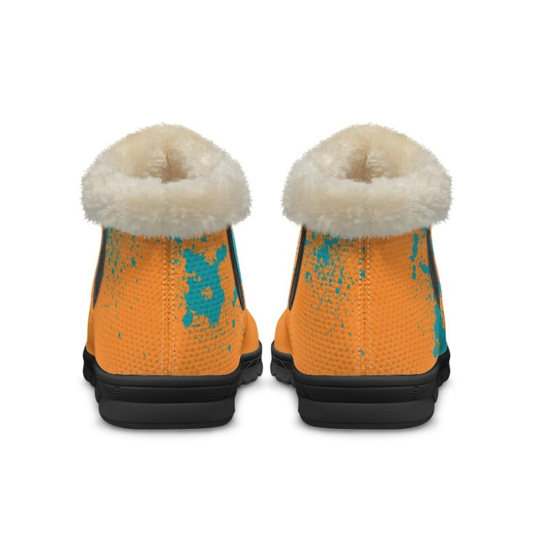 Miami Dolphins Comfy Winter Snow Boots AZDDWSB000126