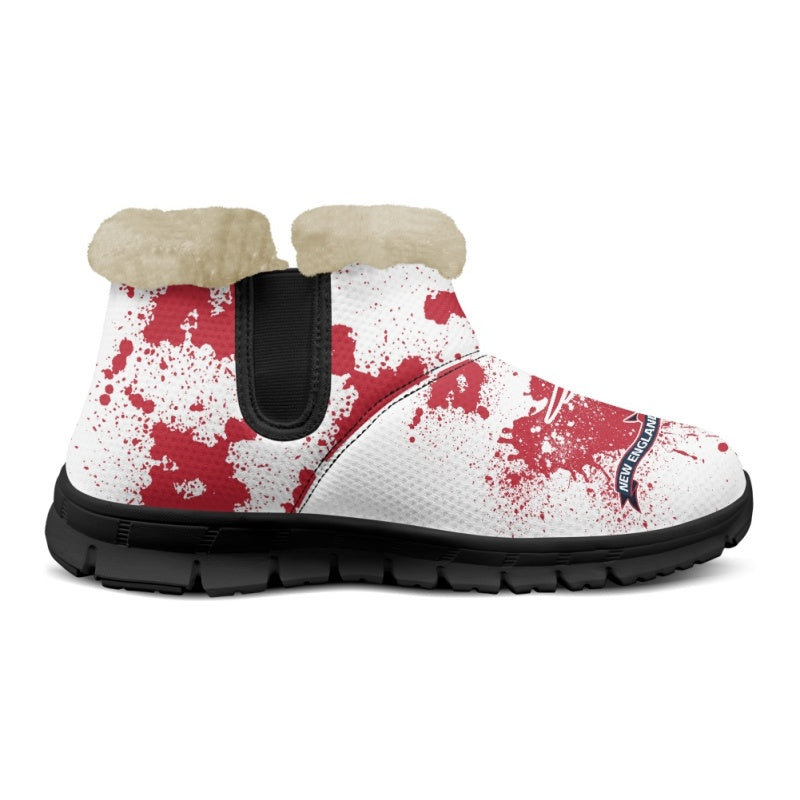 New England Patriots Comfy Winter Snow Boots AZDDWSB000127