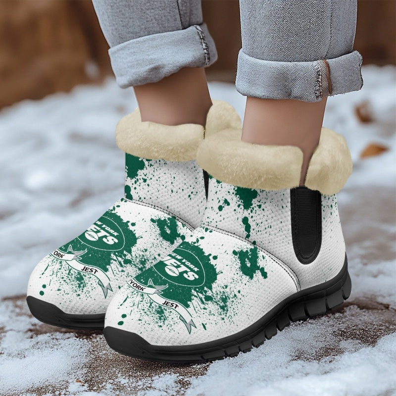 New York Jets Comfy Winter Snow Boots AZDDWSB000128