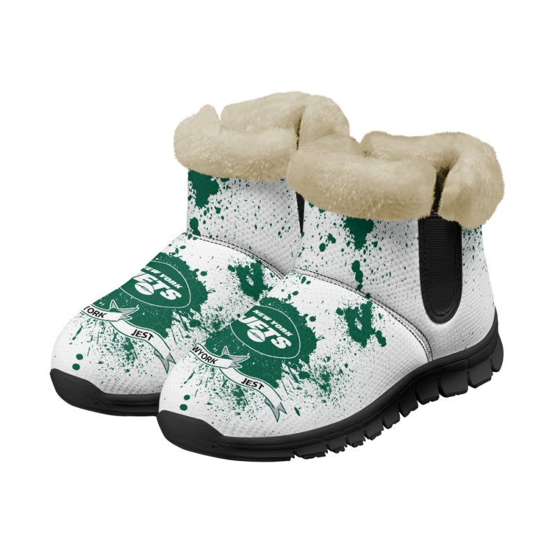 New York Jets Comfy Winter Snow Boots AZDDWSB000128