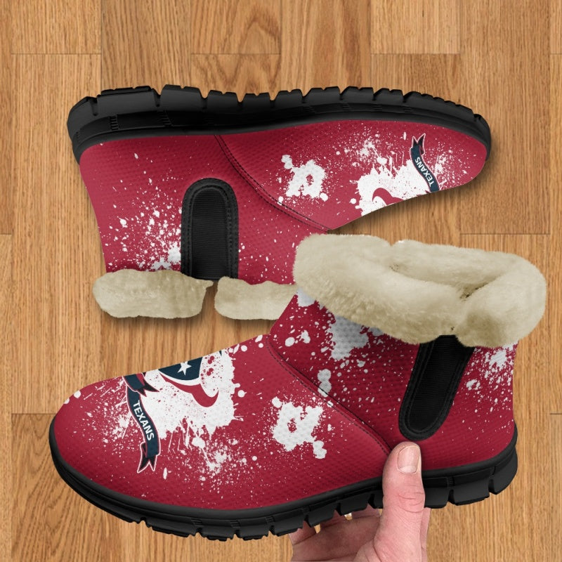 Houston Texans Comfy Winter Snow Boots AZDDWSB000120