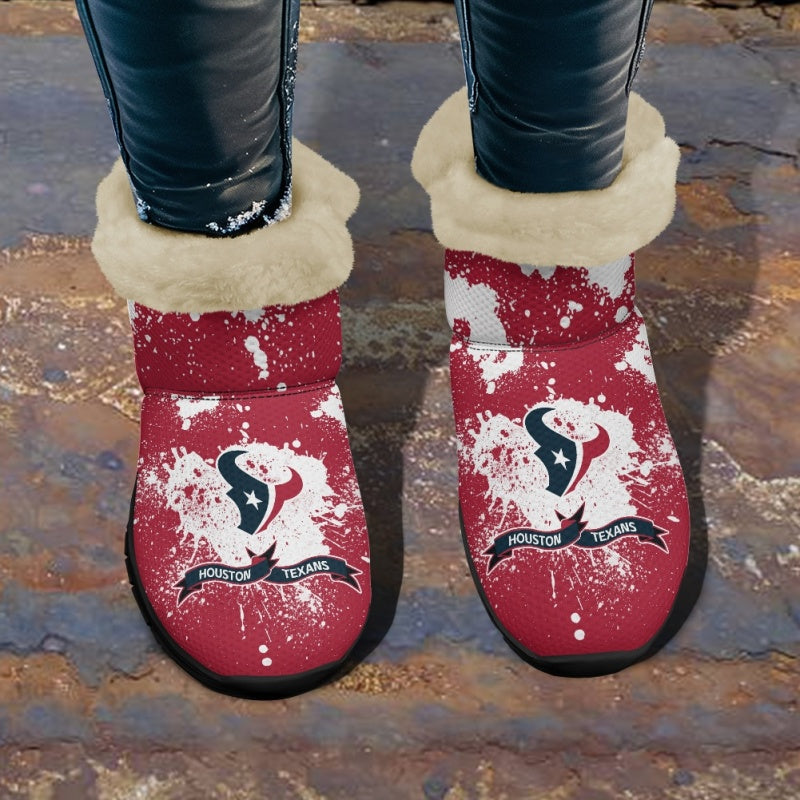 Houston Texans Comfy Winter Snow Boots AZDDWSB000120