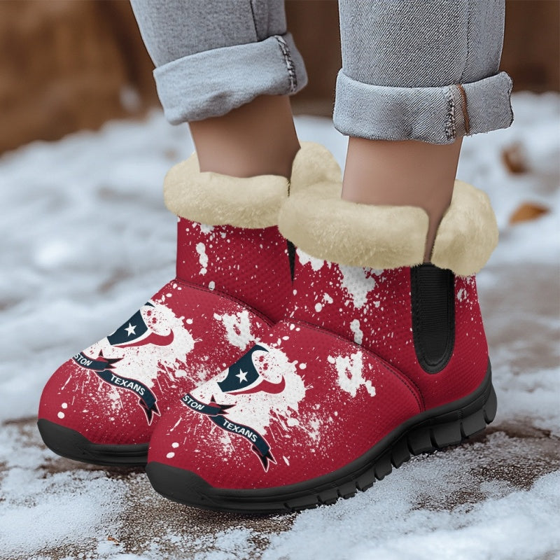 Houston Texans Comfy Winter Snow Boots AZDDWSB000120