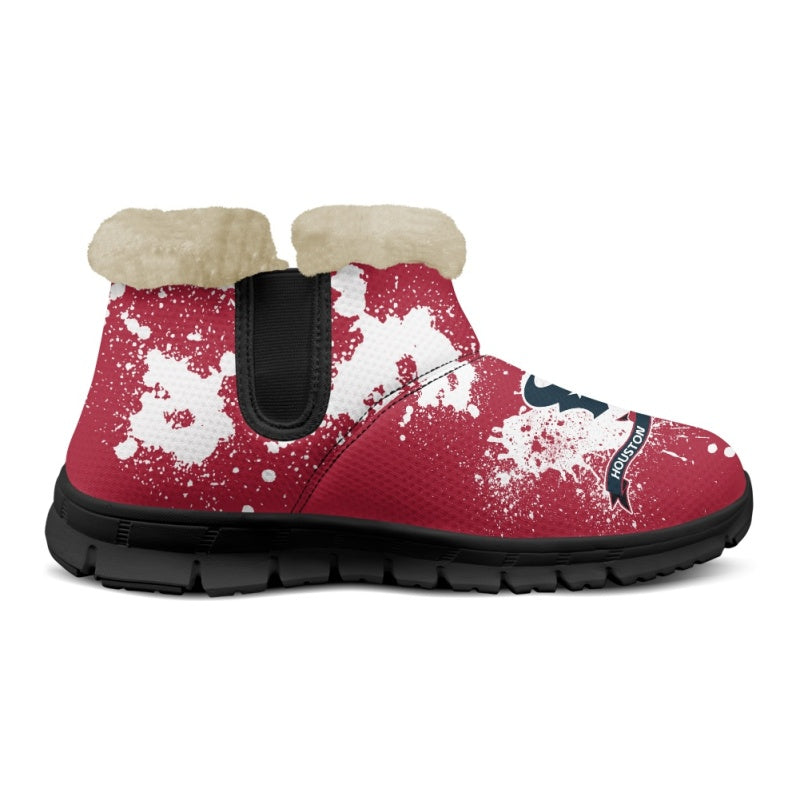 Houston Texans Comfy Winter Snow Boots AZDDWSB000120