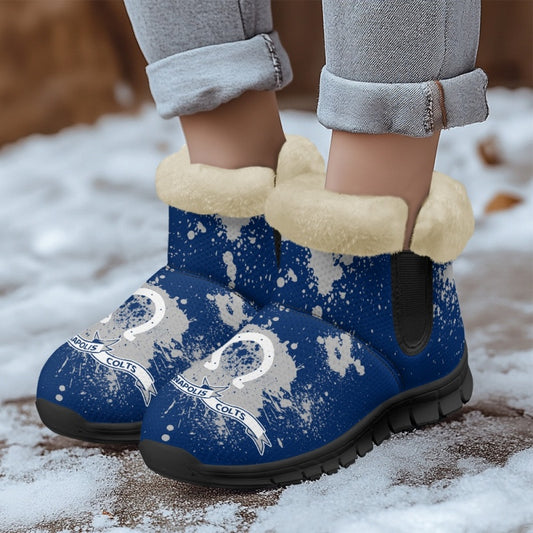 Indianapolis Colts Comfy Winter Snow Boots AZDDWSB000121