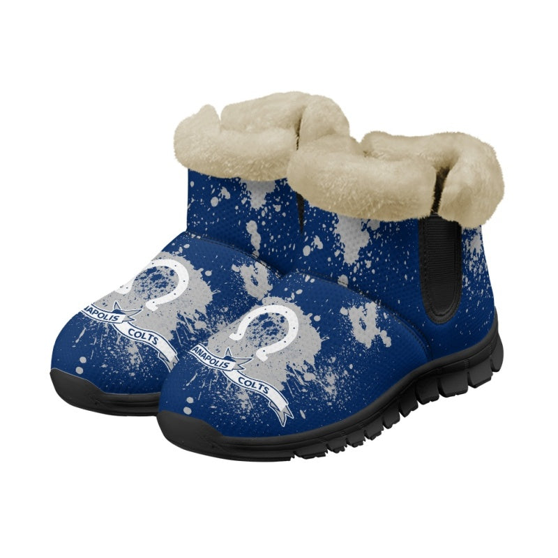 Indianapolis Colts Comfy Winter Snow Boots AZDDWSB000121
